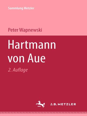 cover image of Hartmann von Aue